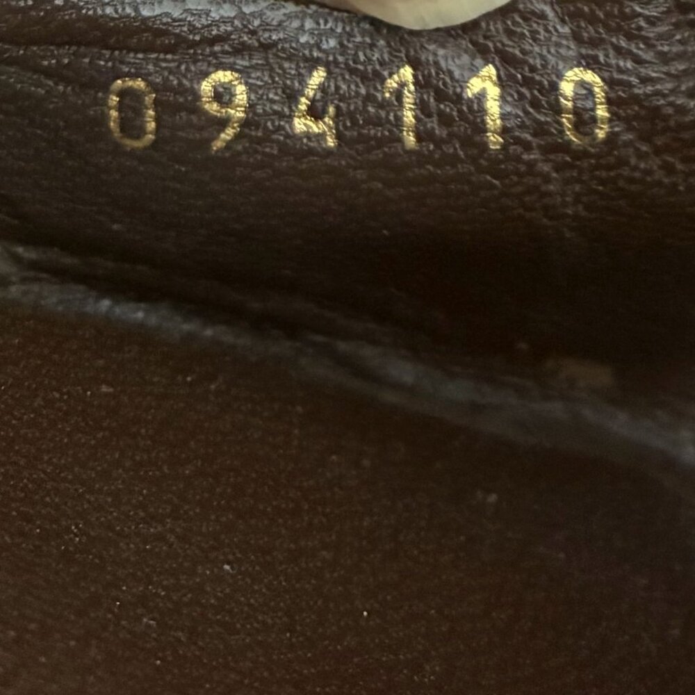 Gucci Lavender Mules, Heeled Slides Square Toe Logo printed fabric, size 7 1/2 B - Picture 9 of 9